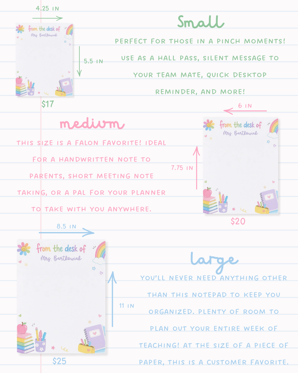 Teacher Notepad PREORDER!
