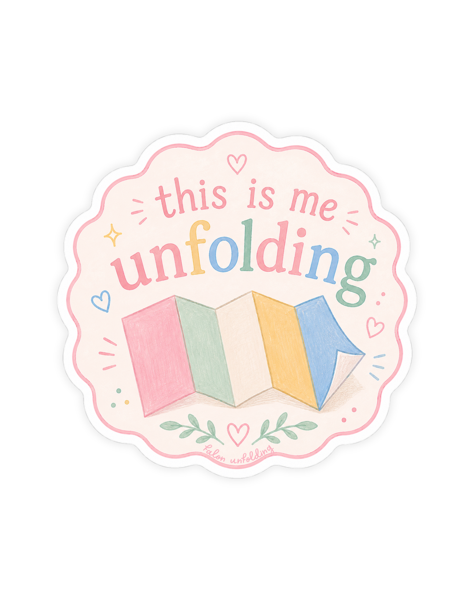 this is me unfolding