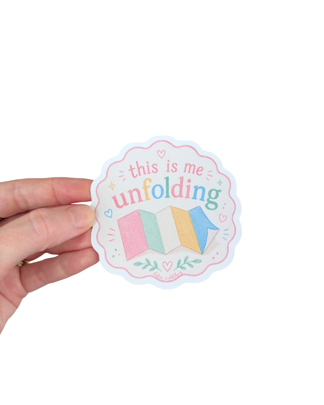 this is me unfolding