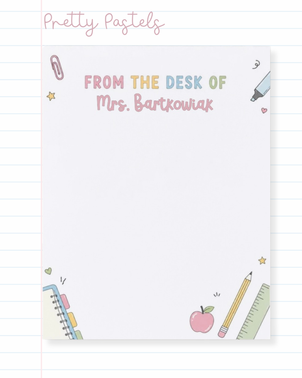 Teacher Notepad PREORDER!
