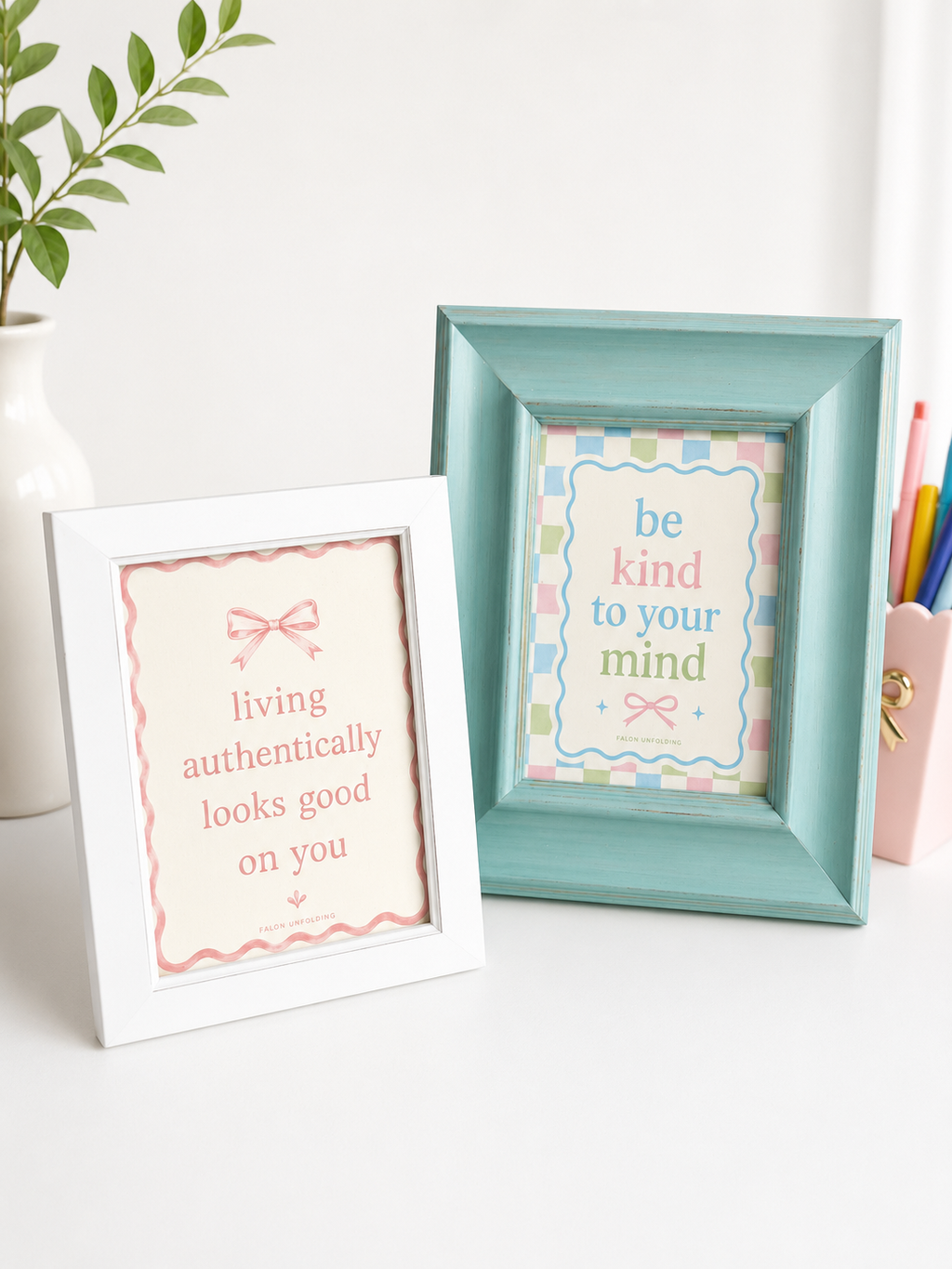 Living Authentically Looks Good on You Print