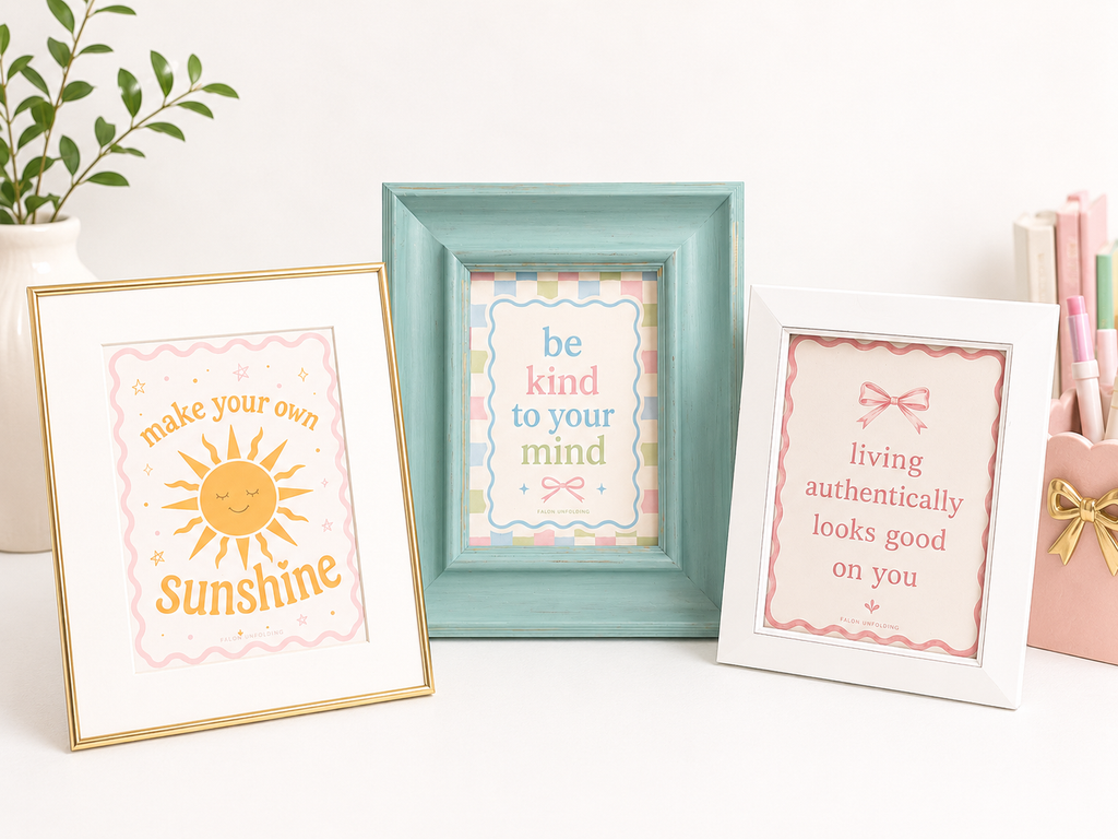 Living Authentically Looks Good on You Print