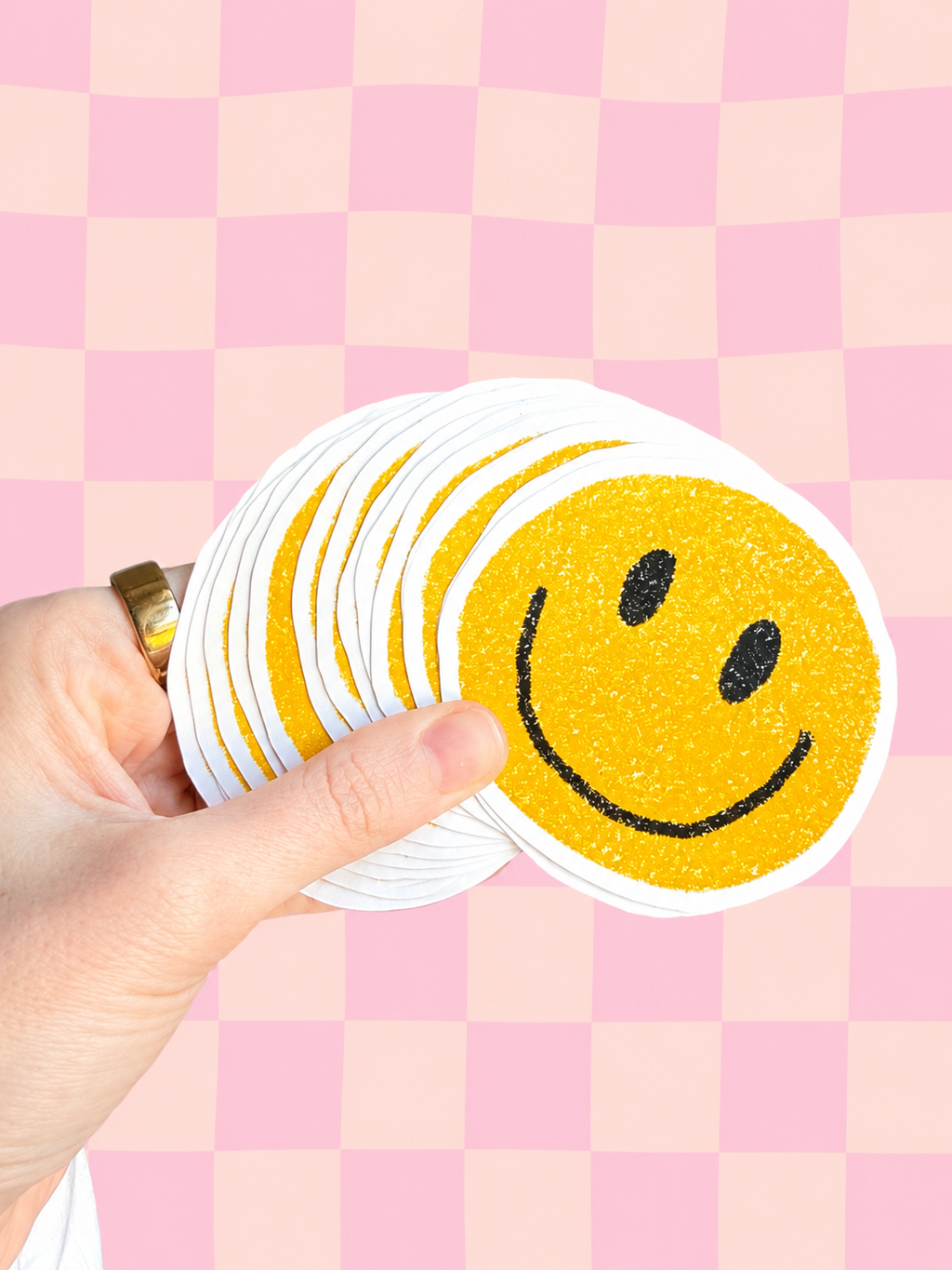 Happy Face Sticker