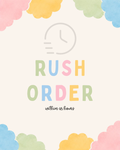 Rush Order + $10