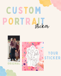 Custom Portrait Sticker