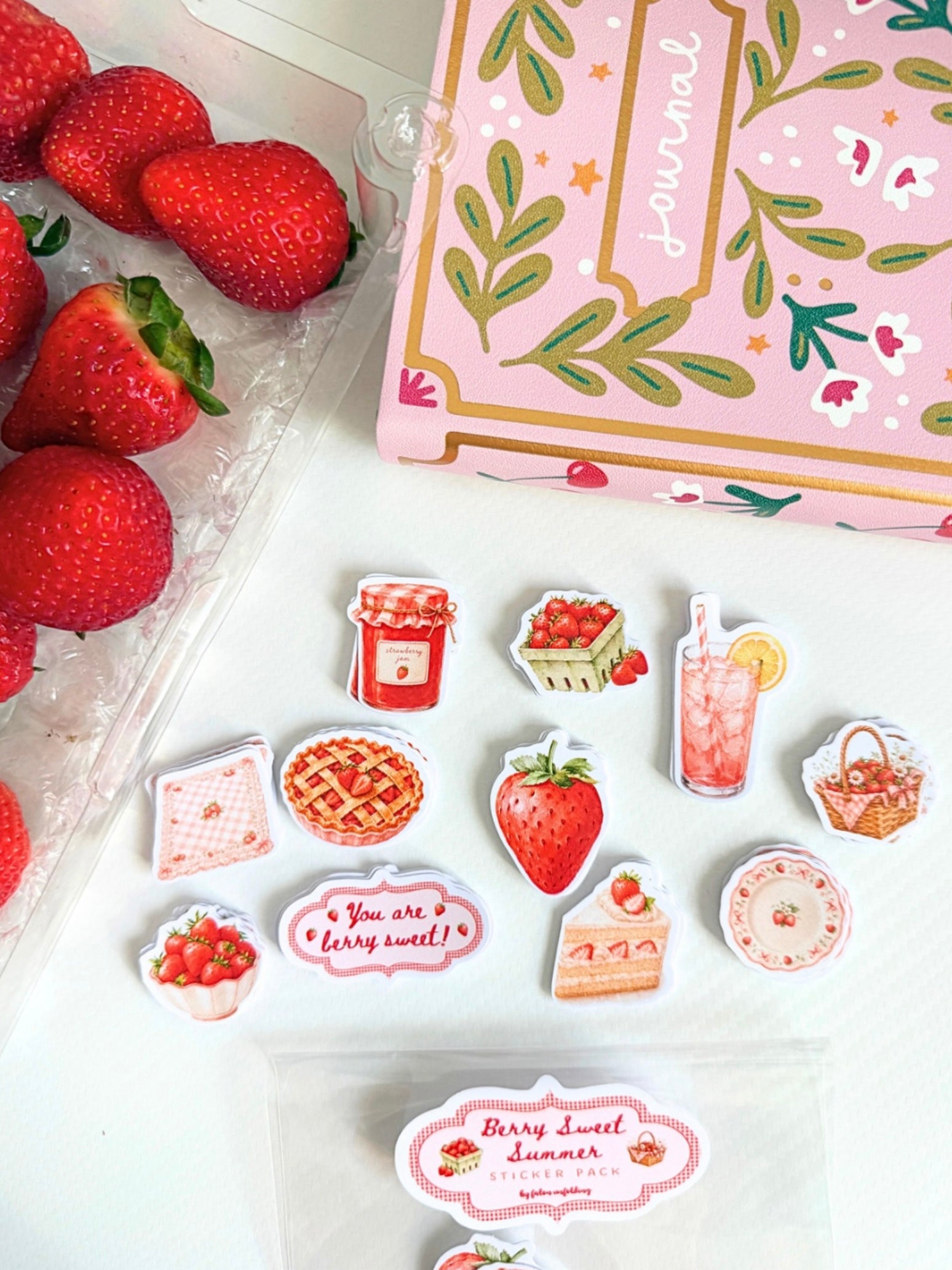 Berry Sweet Summer Mini Sticker Pack