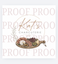 Kat’s charcuterie custom logo