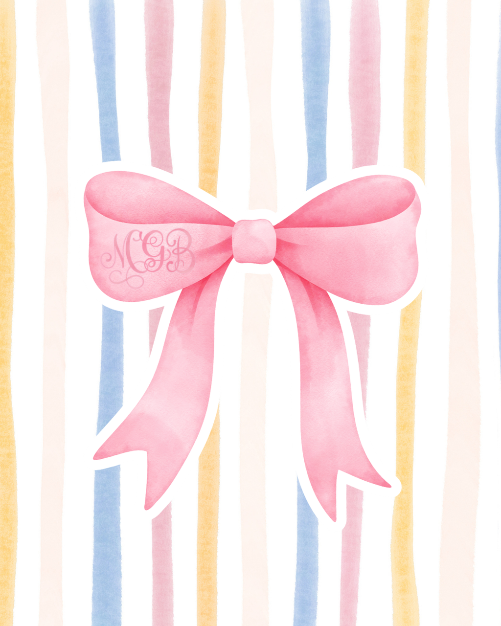 Mary Grace Baker Memorial Fundraiser Sticker