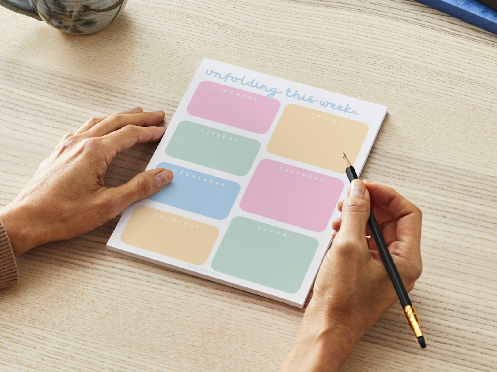 PREORDER Bubble Weekly Notepad