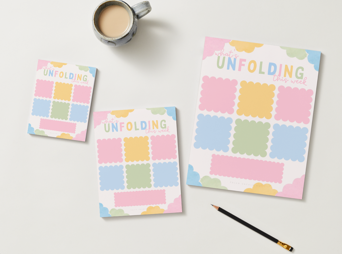 PREORDER What's Unfolding Notepad