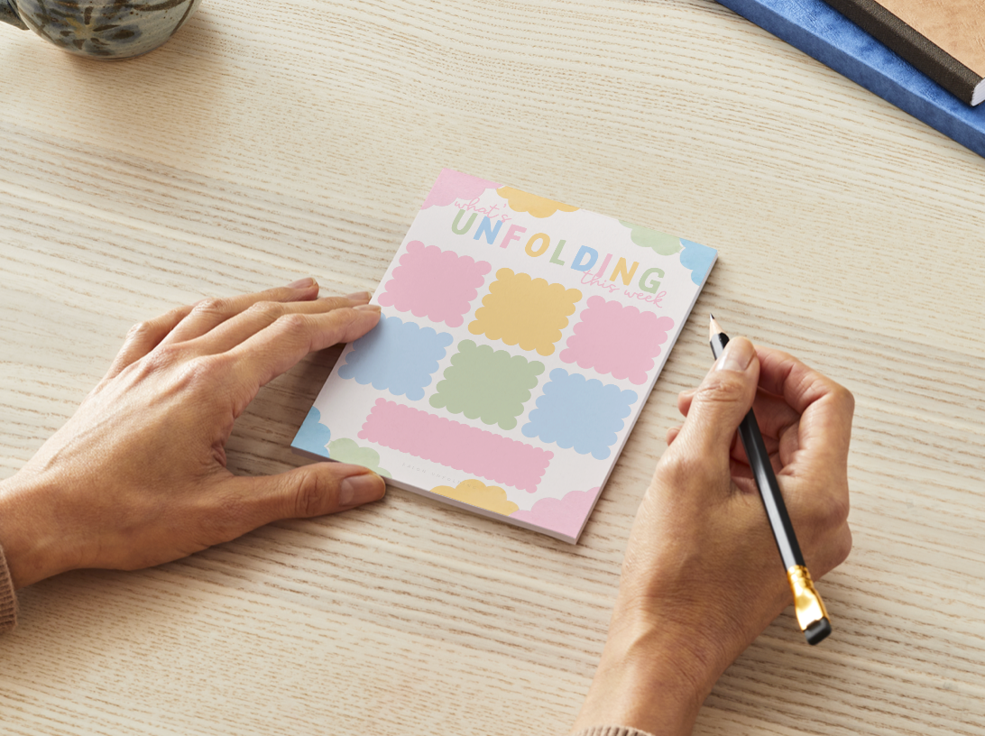 PREORDER What's Unfolding Notepad