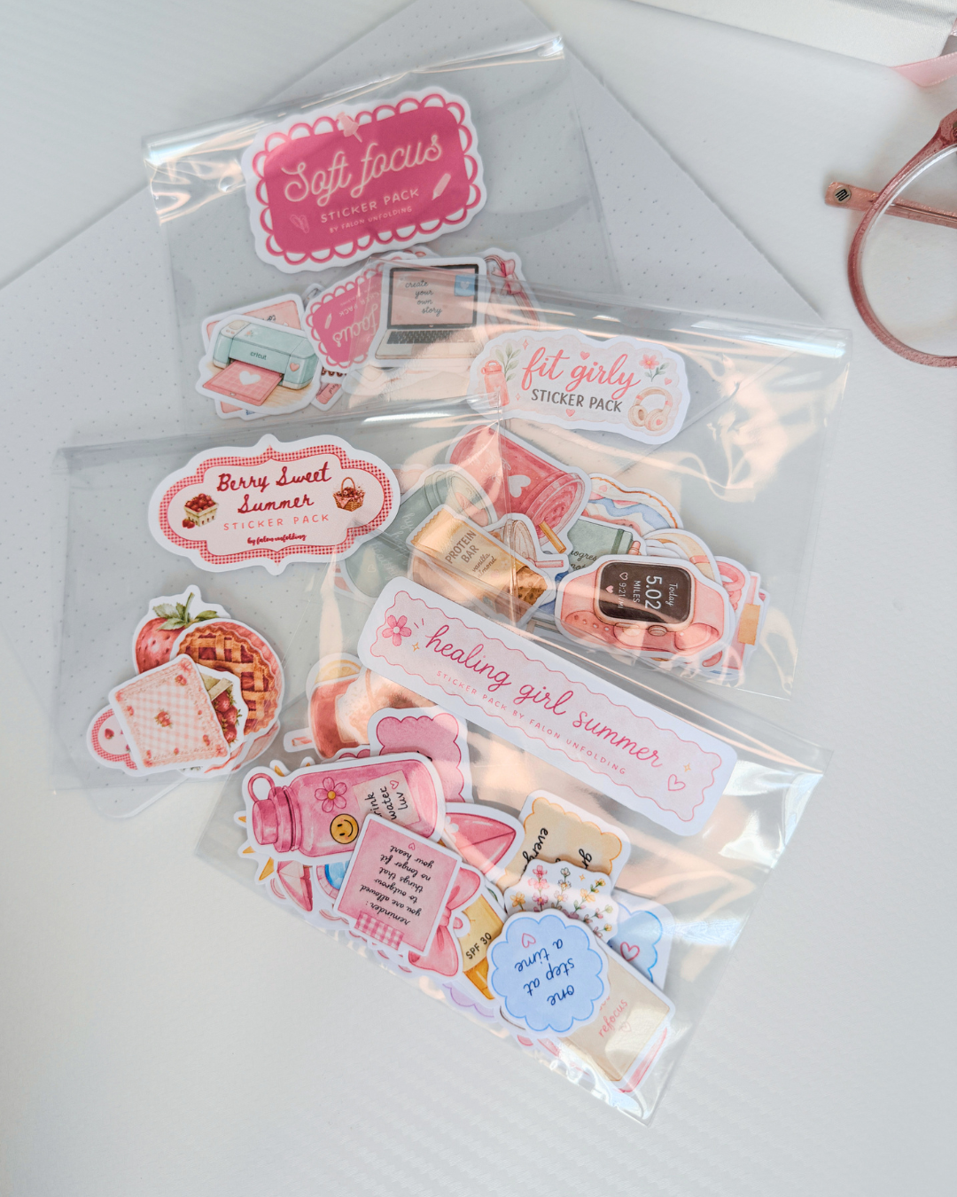 Soft Focus Mini Sticker Pack